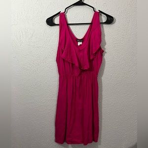 Large Pink Spring Street Dress